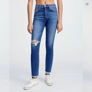 Re/Done 90's High Rise Ankle Crop